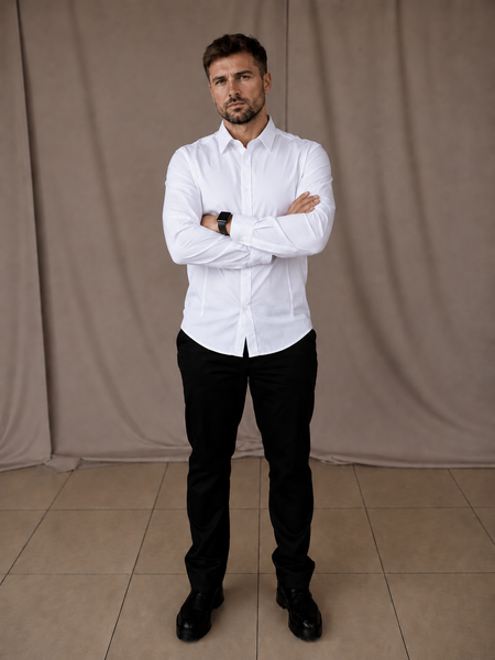 Moona men's white shirt