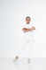 Pants ASHURA white