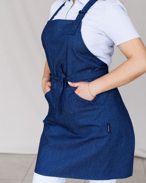 Apron Denim blue